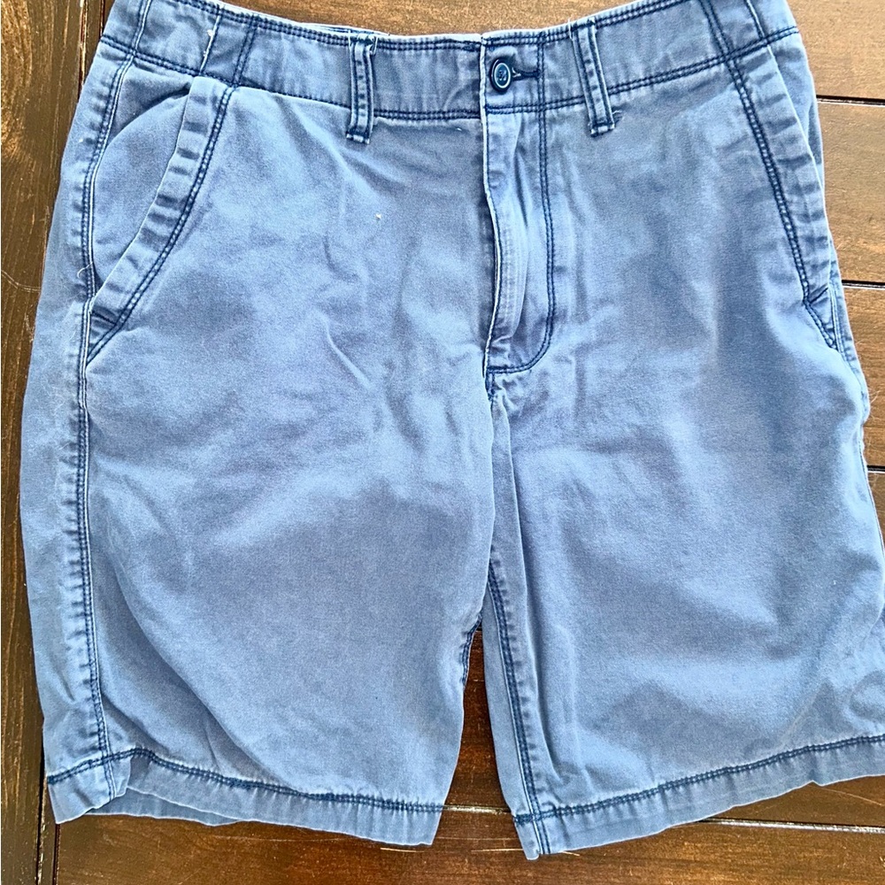Old Navy Men's Lived-In Khaki Straight Shorts New Navy 29